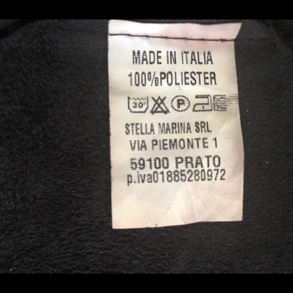 Stella Marina black faux suede fringed vest - Picture 9 of 9